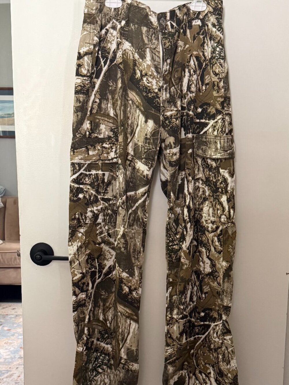 Camo Cargo Pants Size M